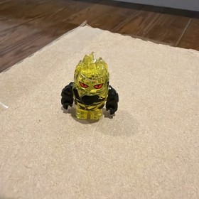 Combustix ROCK MONSTER Trans-Yellow 8188 Power Miners LEGO Minifigure Figure
