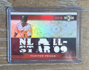 Hunter Pence /36 2011 Topps Triple Threads Game Used Jersey Card Houston Astros - Picture 1 of 2