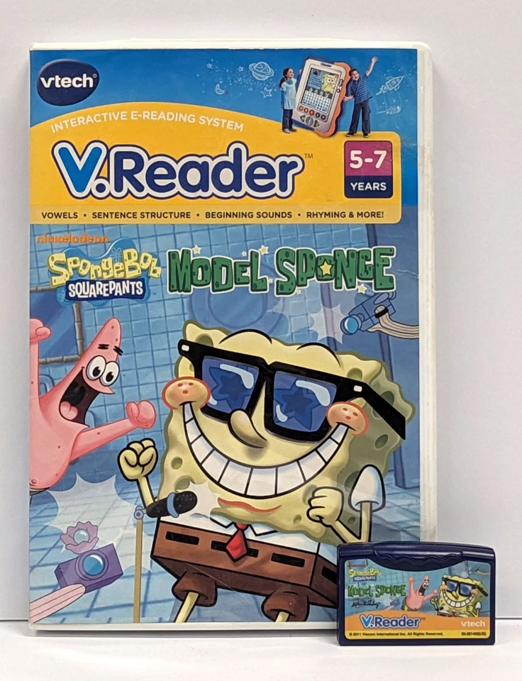VTech V.Reader Sponge Bob Squarepants - Model Sponge - Image 1 of 1