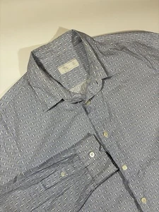 Prada Ligth Blue Button Up Shirt Size Medium - Picture 1 of 7