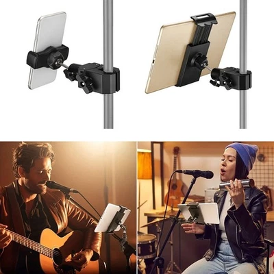 Universal Tablet Mount Holder 1/4 Thread Swivel Mount  Vlogging - Image 1 of 4