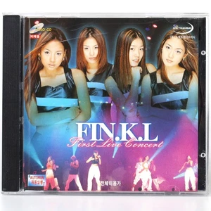 Fin.k.l - First Live Concert VCD Video CD Early K-Pop 1999 - Picture 1 of 4