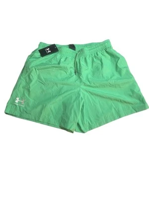 Pantalones cortos de natación Under Armour verde icono voleibol para hombre talla GRANDE venta al por menor $45 Foto 1 de 4