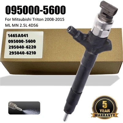 Diesel Fuel Injector 095000-5600 Suitable for Mitsubishi Triton ML MN 2.5 08-15 - Image 1 of 4