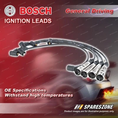 Bosch Ignition Leads for Seat Cordoba 6K2 1.6 Sedan Ibiza II 6K1 1.4 i Hatchback - image 1 of 2