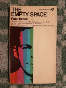 The Empty Space: A Book About the Theatre 1972 paperback, Peter Brook - Picture 1 of 3