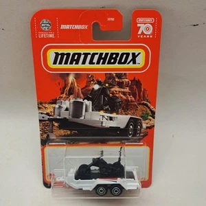 Remolque Matchbox con Chopper MBX remolque para bicicletas 70 aniversario OCC Hog Wagon - Imagen 1 de 10