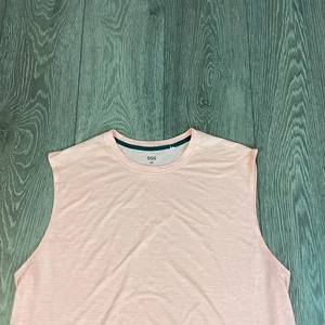 DSG Men’s Workout Tank XL Orange Pink Sleeveless - Picture 1 of 5