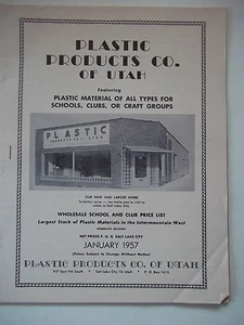 1957 Plastic Products Co. of Utah - Picture 1 of 4
