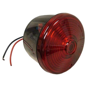 370716R91 Universal Fit 12V Round Red Tractor Tail Light Assembly - Picture 1 of 5