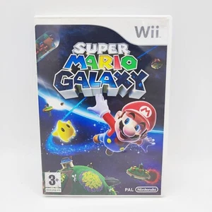 Super Mario Galaxy gioco per Nintendo Wii Completo BUONE CONDIZIONI - Foto 1 di 3