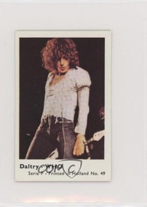 1973 Dutch Gum Serie P - Printed in Holland Roger Daltrey (Spelled Daltry) 0a6