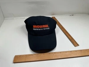 Whataburger Maintenance Services hat cap Black - NEW - Picture 1 of 12