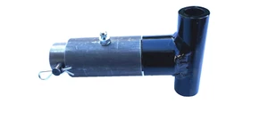 Anhängerkupplung Zugöse mit Anschweißhülse  Anhänger für Einachser Kupplung 18mm - Bild 1 von 5