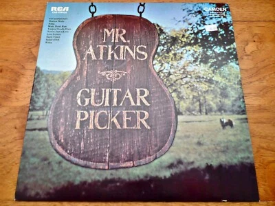 Chet Atkins ‎♫ Mr. Atkins Guitar Picker ♫ RCA Records Remastered Vinyl Near Mint - Image 1 of 3