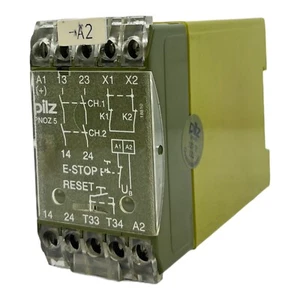 Pilz PNOZ56AF74AT Sicherheitsrelais 474590 24V DC 2 Sicherheitsschalter - Picture 1 of 12