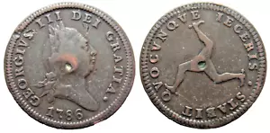 Insel Man / Isle of Man 1 Penny 1786 - Picture 1 of 4