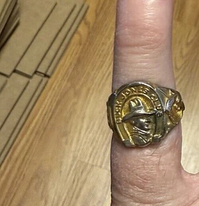 1937 Buck Jones Club Adjustable Ring Vintage POST Cereal Premium - Picture 1 of 7