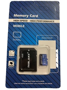 Micro SD 512GB Memory Card + SD Adapter - Class 10 High Speed TF Card - Picture 1 of 9