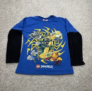 Lego Ninjago Masters Of Spinjitzu Boys T Shirt Long Sleeve Youth Small 14x18 - Picture 1 of 8