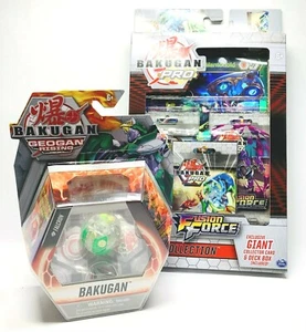 Bakugan Geogan Rising Falcron Diamond And Fusion Force Card Collection Bundle - Picture 1 of 8