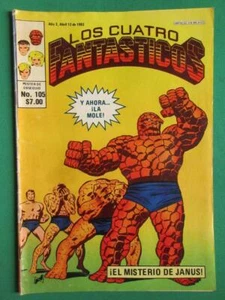 FANTASTIC FOUR #107 1st APP JANUS THING TRANSFORMATION SPANISH MEXICAN NOVEDADES - Picture 1 of 1