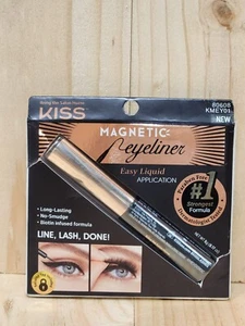 BRAND NEW: KISS MAGNETIC EYELINER - EASY LIQUID APPLICATION - 5 GRAMS - Picture 1 of 4