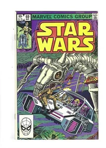Star Wars #69 1st Mythasaur, senza tatuaggio, edicola 7.5 VF-, 1980 Marvel - Foto 1 di 2