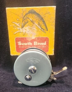 Vintage South Bend Fly Reel 1150 Oreno Matic In Original Box  - Picture 1 of 11