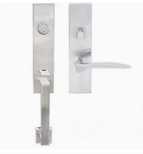 NEW Inox MH351C563-32D-RHR Door Handleset Satin Stainless Steel Right Hand - Picture 1 of 4