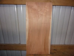 1 PC CHERRY WOOD LUMBER KILN DRIED 22 3/4" X 11" X 13/16" LOT 87F WIDE FLAT - Picture 1 of 4