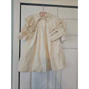 Antique edwardian baby coat 1900s - Picture 1 of 7