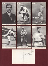 1909-1910 SPORTING NEWS SUPPLEMENT M101-2 REPRINT Postcard SET  | 1973-1974 TCMA