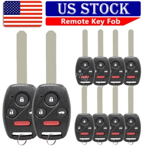 Lot 10 For 2008 - 2012 Honda Accord Remote Car Keyless Entry Key Fob KR55WK49308 - Picture 1 of 8