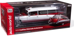 1959 Cadillac Eldorado Ambulance 1:18 Scale Diecast - Picture 1 of 9