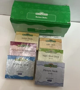 Saxon phonics and spelling REVIEW DECKS GRADE 1, w/classroom box (2003) - Picture 1 of 18