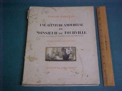 UNE AVENTURE AMOUREUSE DE MONSIEUR DE TOURVILLE Illustrated 1930 French RARE !! - Image 1 of 4
