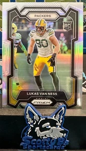 Panini Prizm 2023 - Rookies Lukas Van Ness #336 Silver Prizm (RC) - Imagen 1 de 3