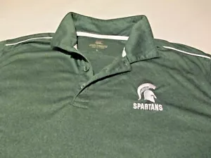 Colosseum Own The Stands Herren Large Michigan State Spartan Kurzarm Polo - Bild 1 von 12