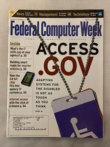 2000 August 7 Federal Computer Week Magazine Taking On Telecom Security (CP250) - Picture 1 of 3