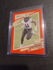 Alvin Kamara - New Orlean Saints 2021 Panini Donruss Red Press Proof - Bild 1 von 2