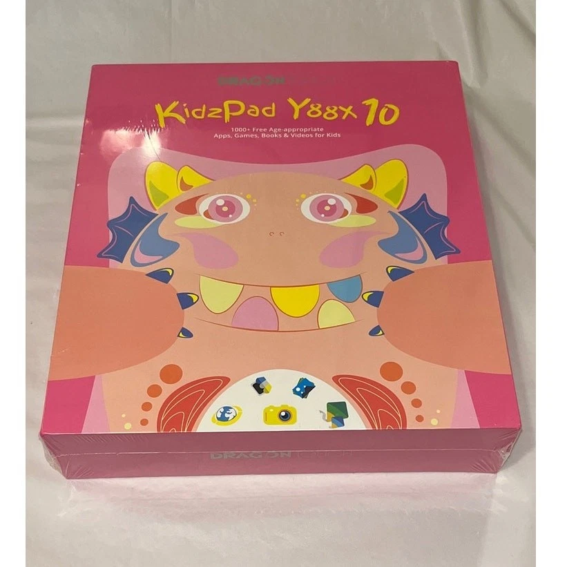 DRAGON Touch Kidzpad Y88X 10 - Kids Tablet 10" IPS Display - Pink - NEW/Sealed - Image 1 of 4