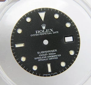 Original Rolex Submariner 16610 168000 16800 Faded Matte Black Tritium Lume Dial - Bild 1 von 4