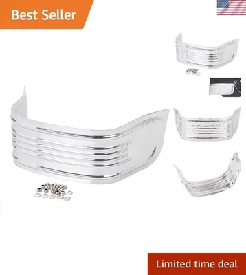 Sleek Alloy Steel Front Fender Trim for Harley Davidson Electra Glide 1980-2013 Foto 1 de 4