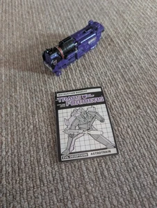 VINTAGE 1985 TRANSFORMERS DECEPTICONS FIGURE ASTROTRAIN G1 TRIPLE CHANGER w inst - Picture 1 of 4