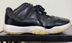 Zapatilla deportiva Jordan Retro 10 para hombre talla 10 negra sobre blanca AV2187 Lowtop usada en excelente estado - Imagen 1 de 9