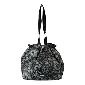 Bolso de Almuerzo Aislado Thirty-One 31 Cinch It Up Negro Nuevo con Etiquetas - Imagen 1 de 8