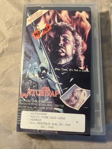 Witchtrap (1989) VHS Movie Linnea Quigley Cult Rare Horror (Rental) - Picture 1 of 7