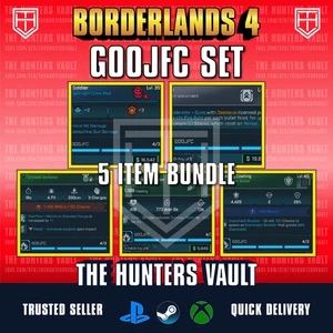 Borderlands 4 • Set firmware GOOJFC • Pacchetto articoli Lvl 50 • BL4 • PC PS5 XBOX - Foto 1 di 7