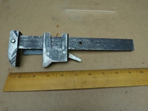 Antico Strumento Chiave Azione Leva Rapida Regolabile S Design Unico No Marcature. - Foto 1 di 15